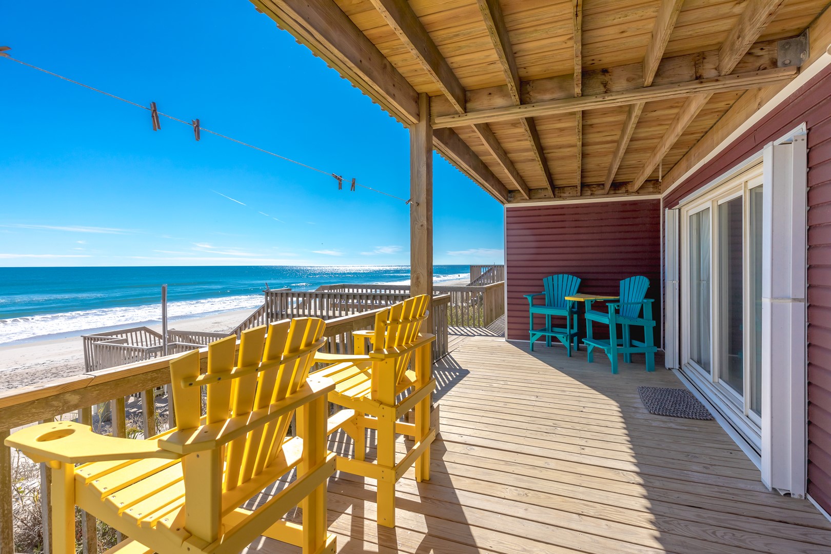Oceanfront Covered Deck I