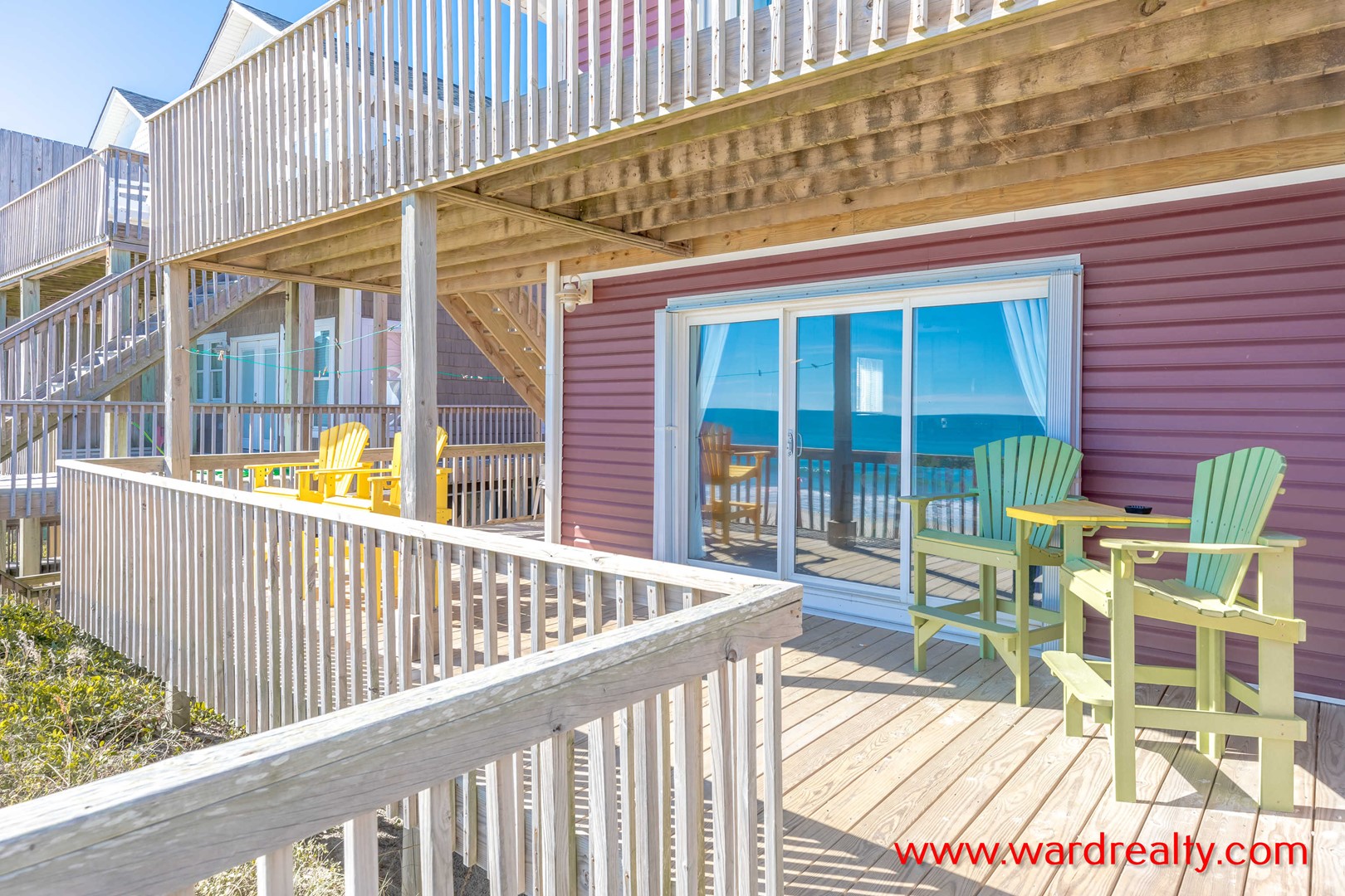 Oceanfront Covered Deck