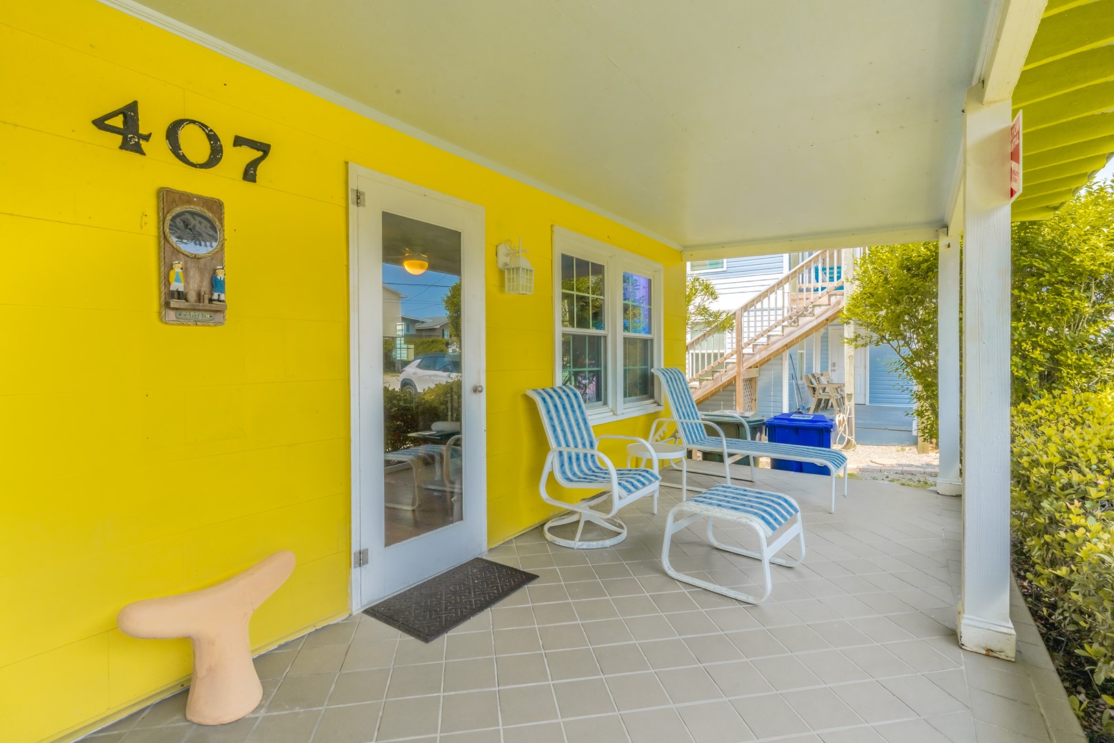 Streetside Covered Porch