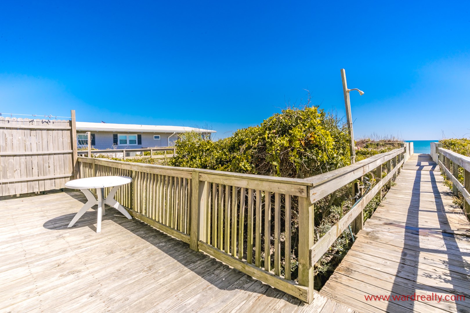 Oceanfront Sun Deck with Direct Beach Access