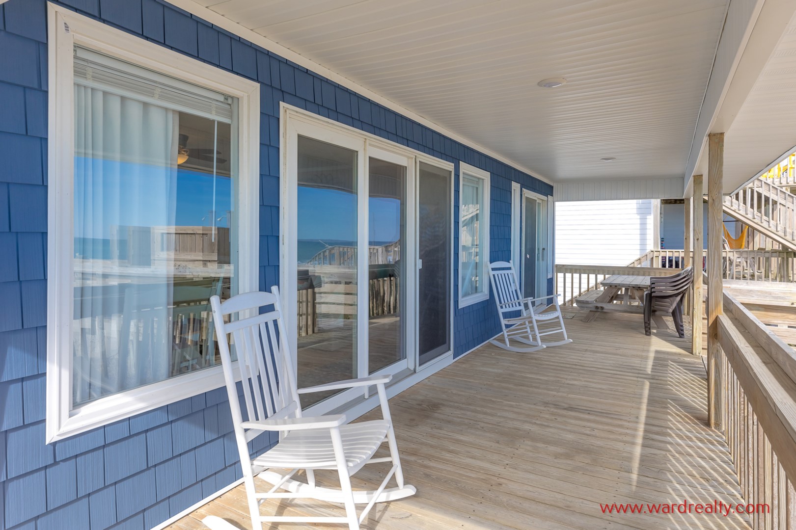 Oceanfront Covered Porch II