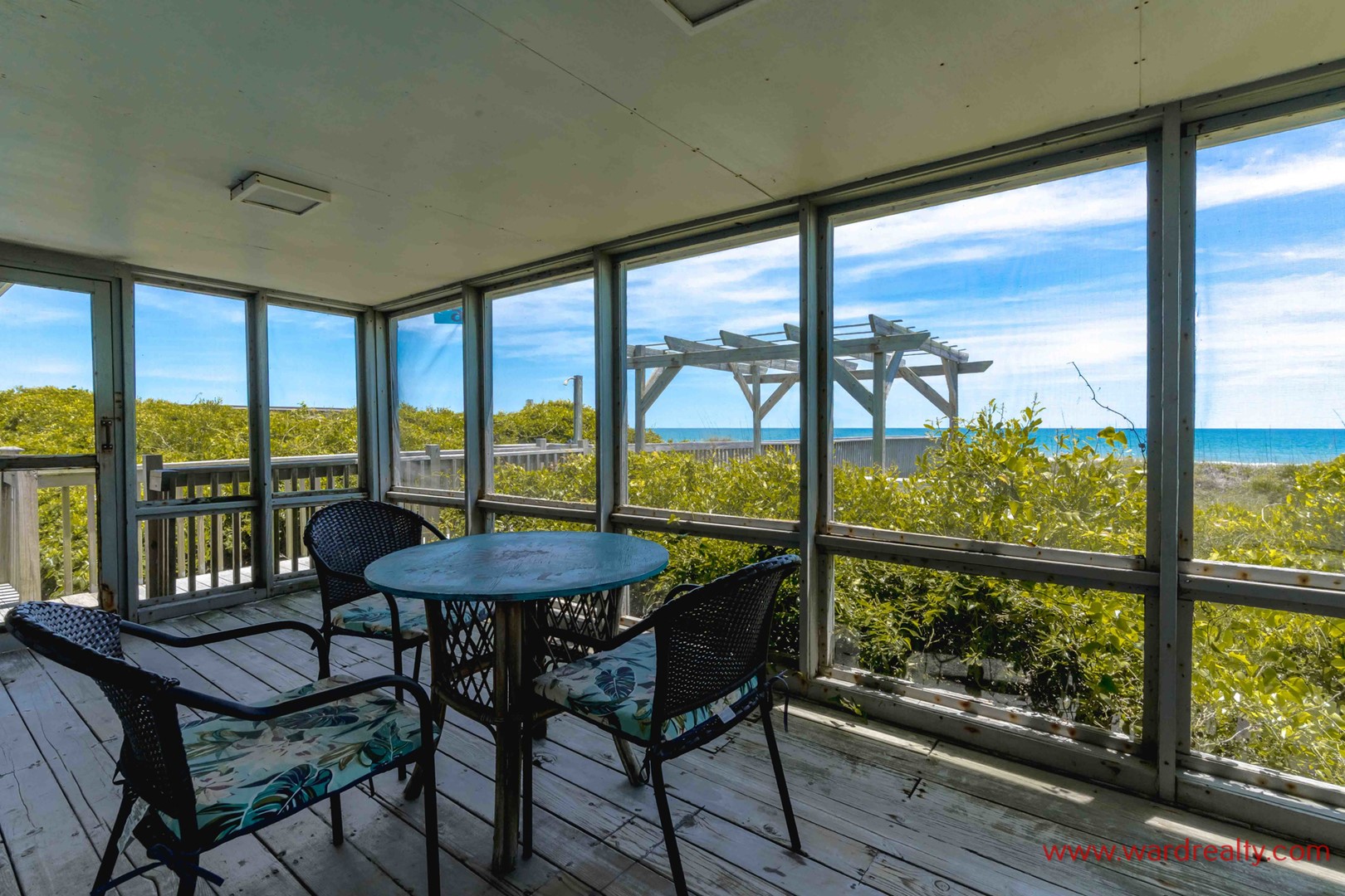 Oceanfront Covered Porch