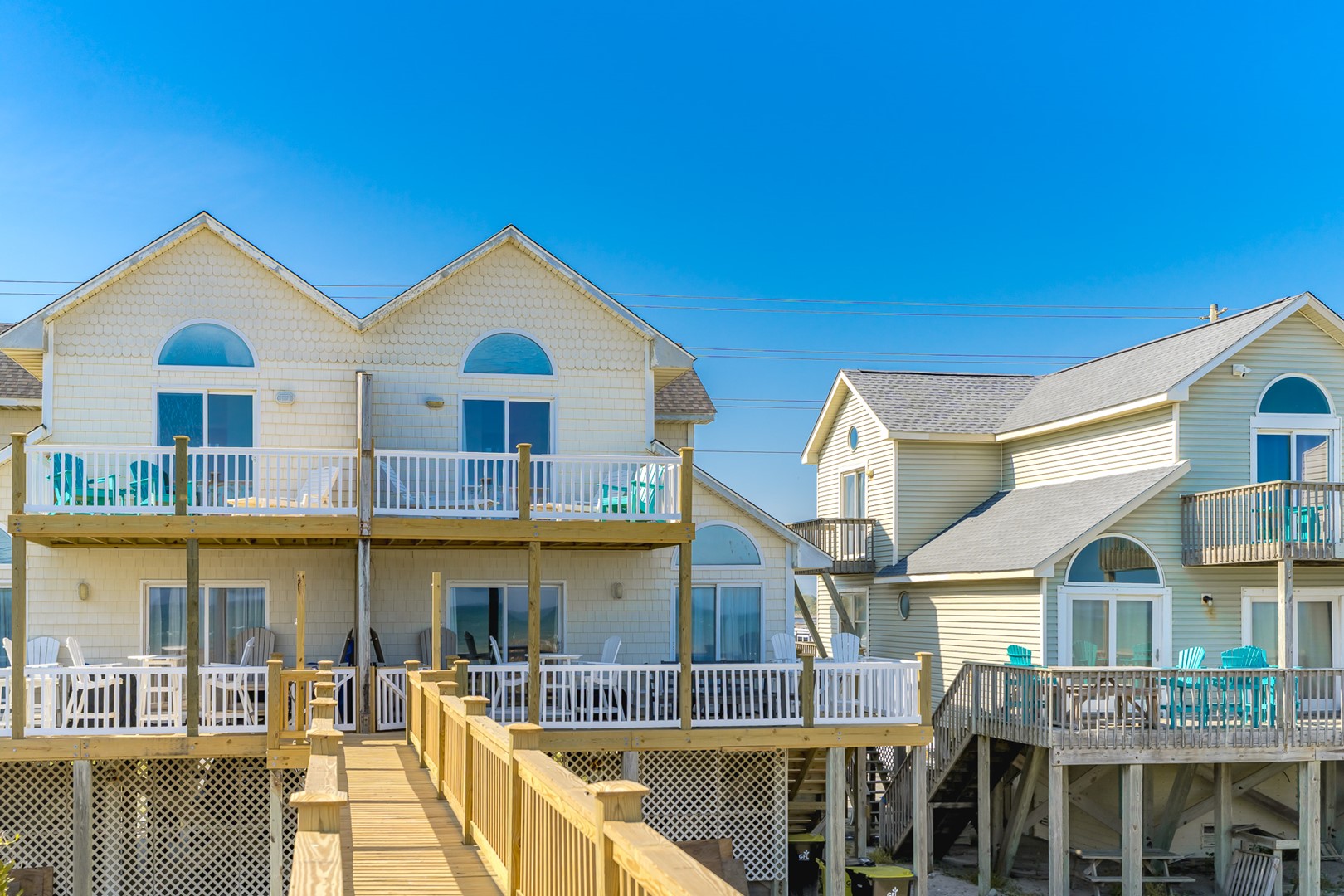 Misty Morning South Side of a Duplex