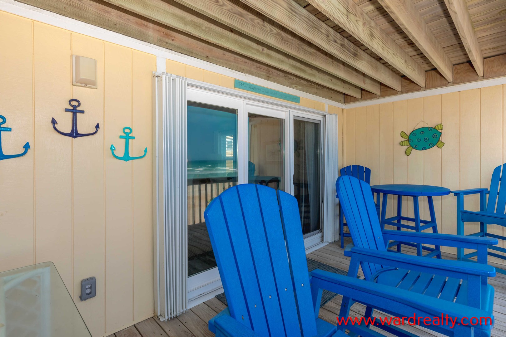 Oceanfront Covered Porch II