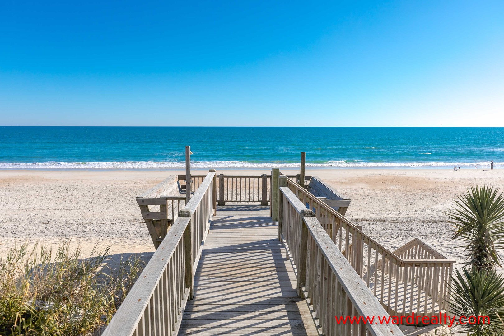 Shared Walkway to Beach