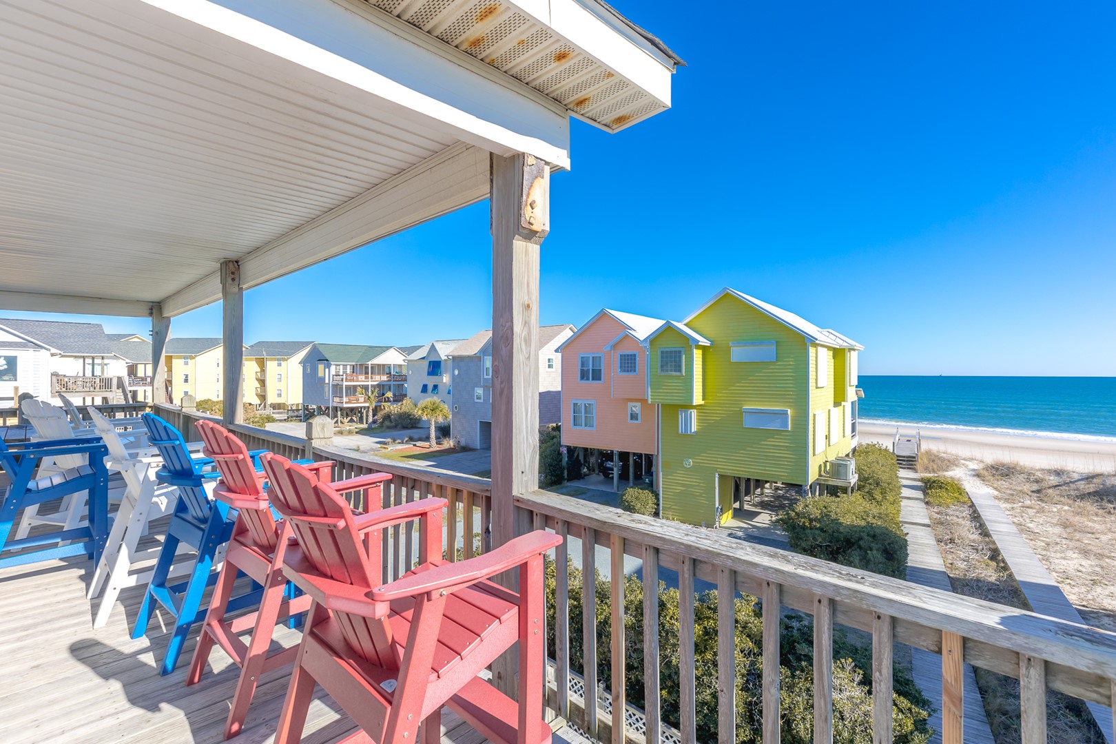 View from Top Floor Covered Porch
