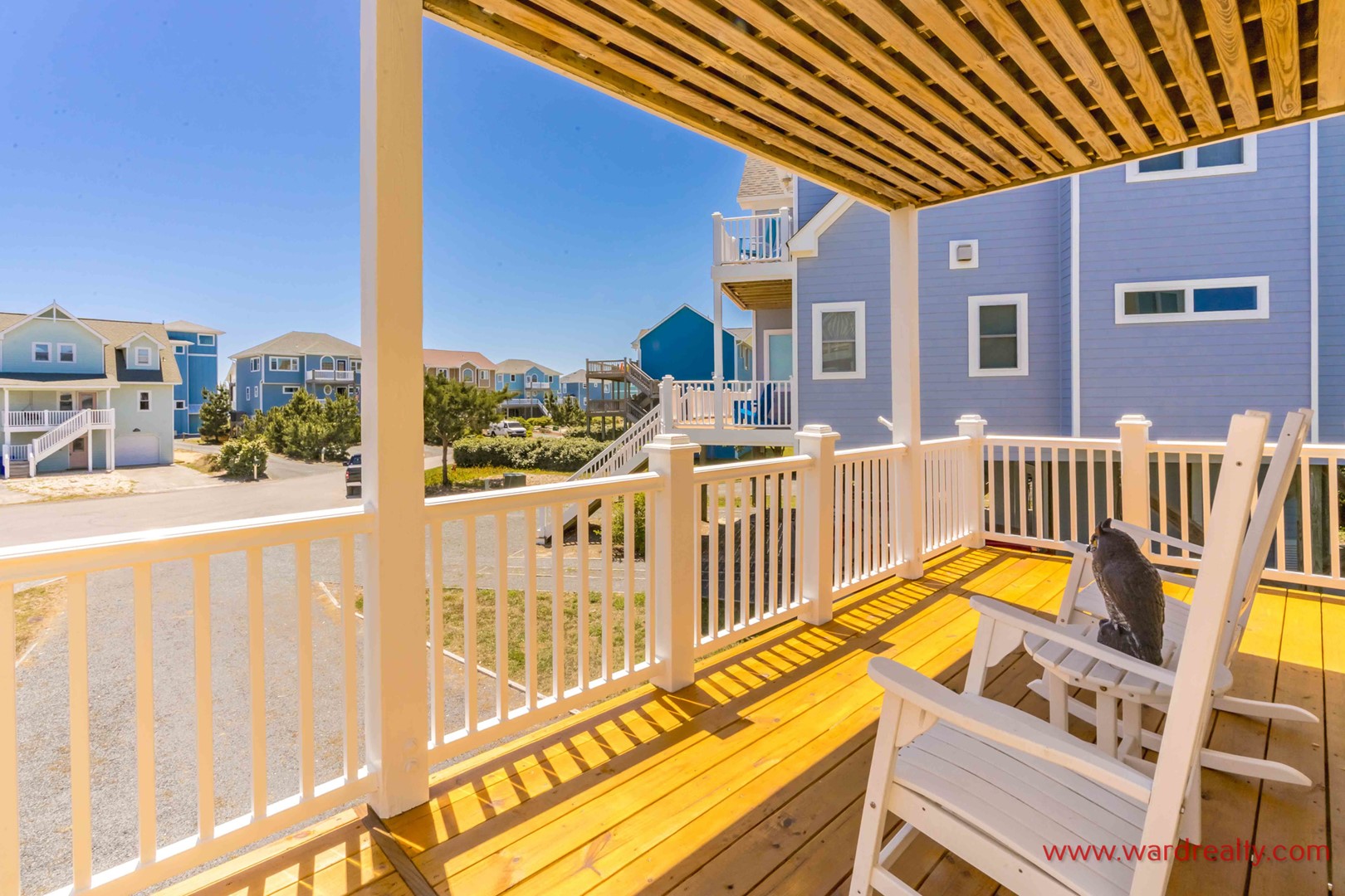 1st Floor Steetside Partial Covered Deck