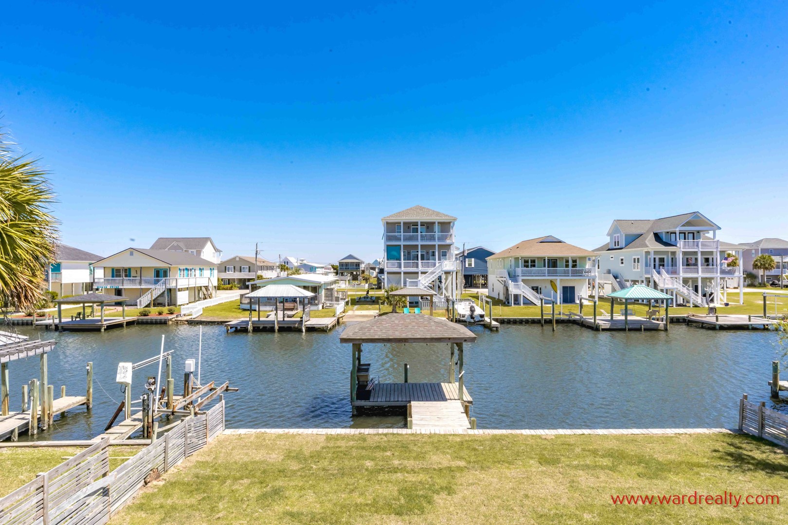 View of Canals from Sun Deck