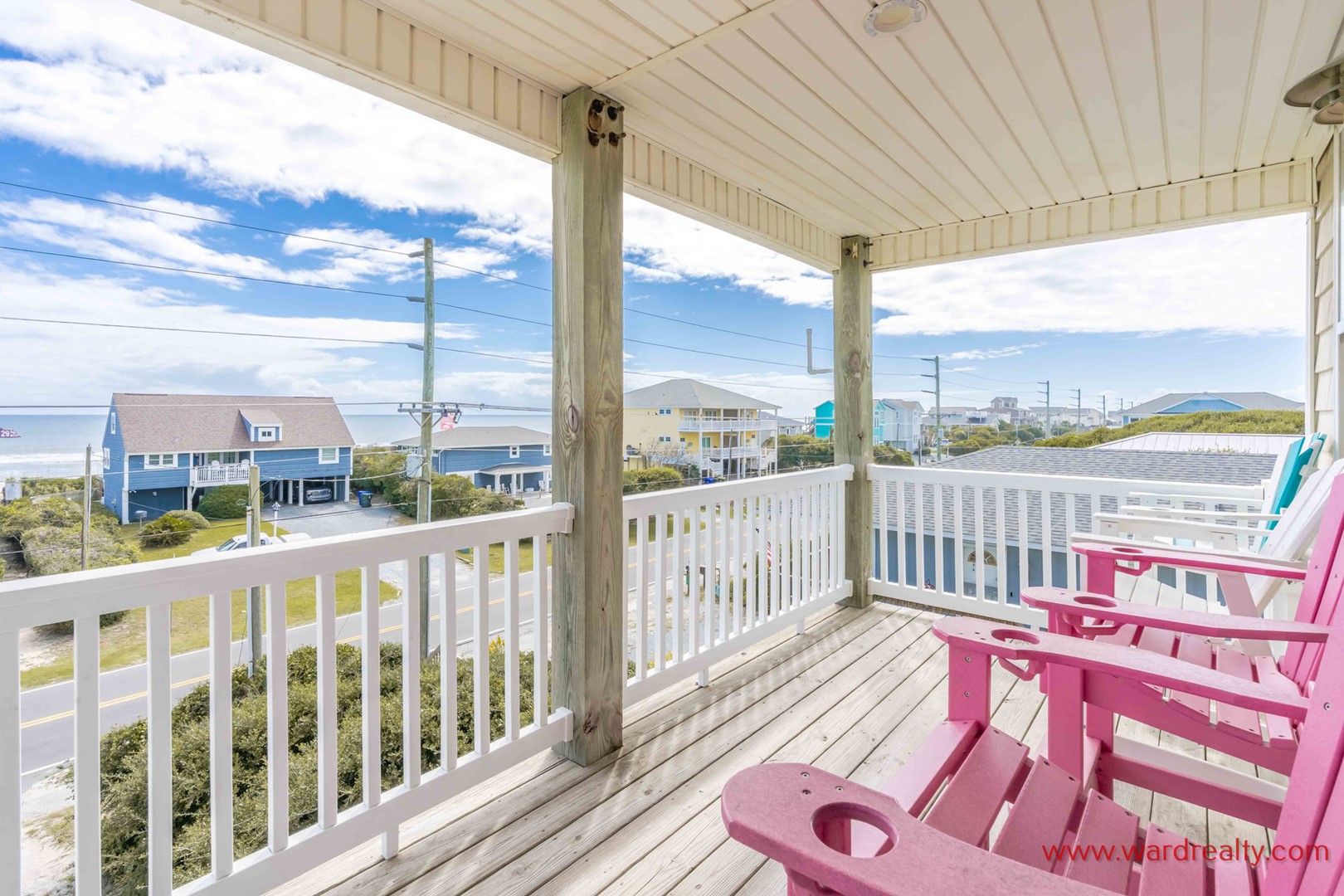 Top Floor Oceanview Covered Porch