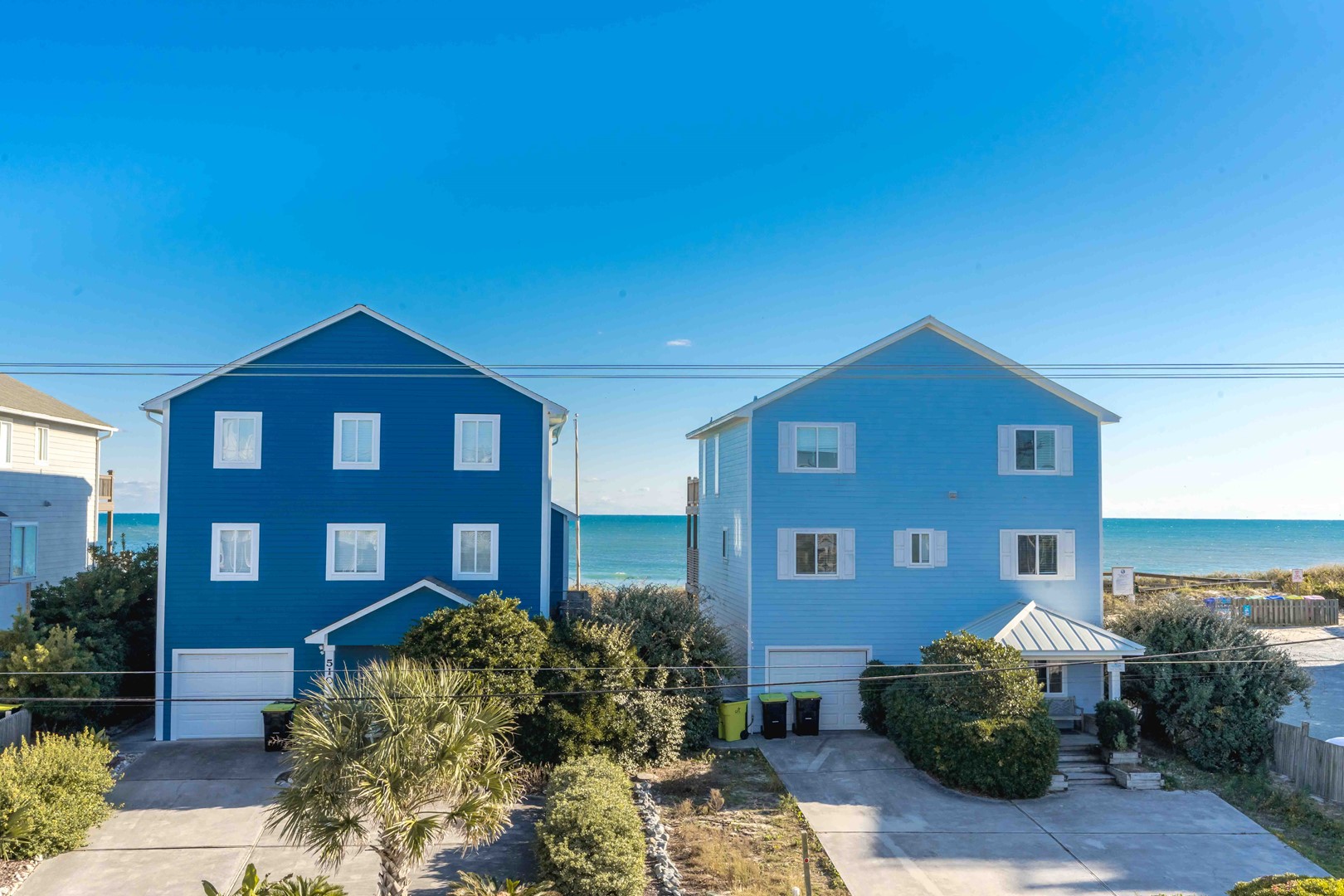 Ocean View From Top Floor Covered Porch