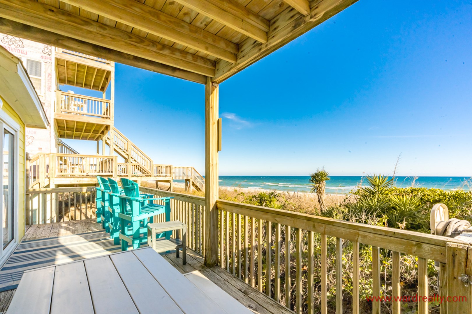 1st Floor Oceanfront Partially Covered Sun Deck II