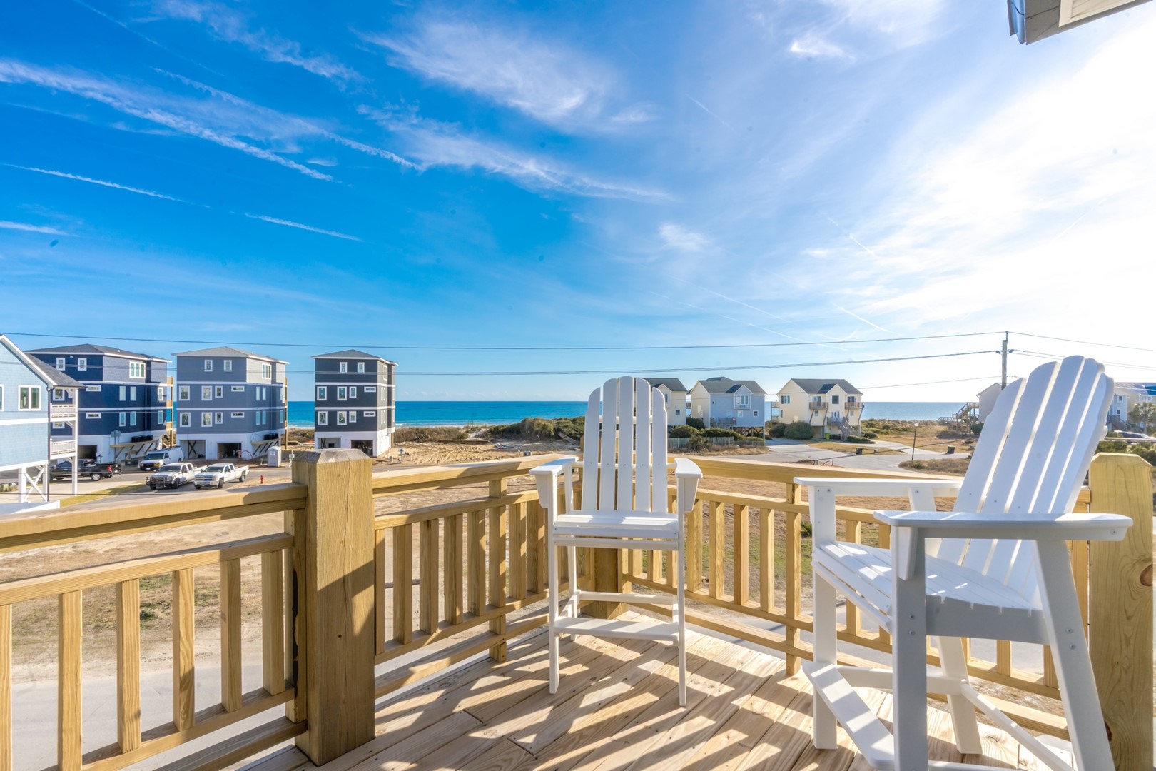 Top Floor Sun Deck with Ocean View Off Living Area