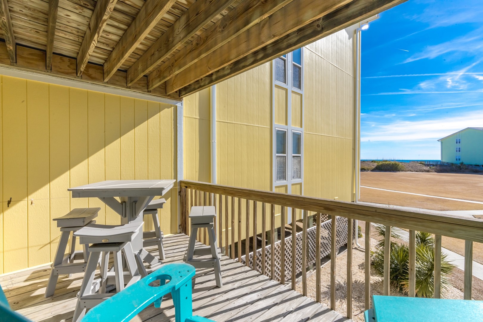 Covered Porch with Pool and Oceanviews II