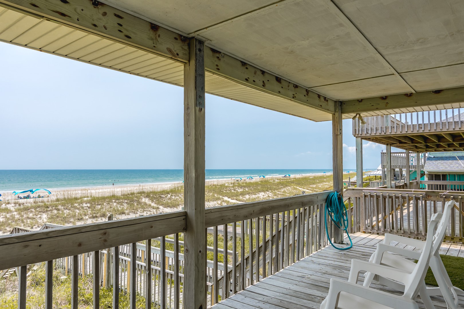 Oceanfront Covered Porch II