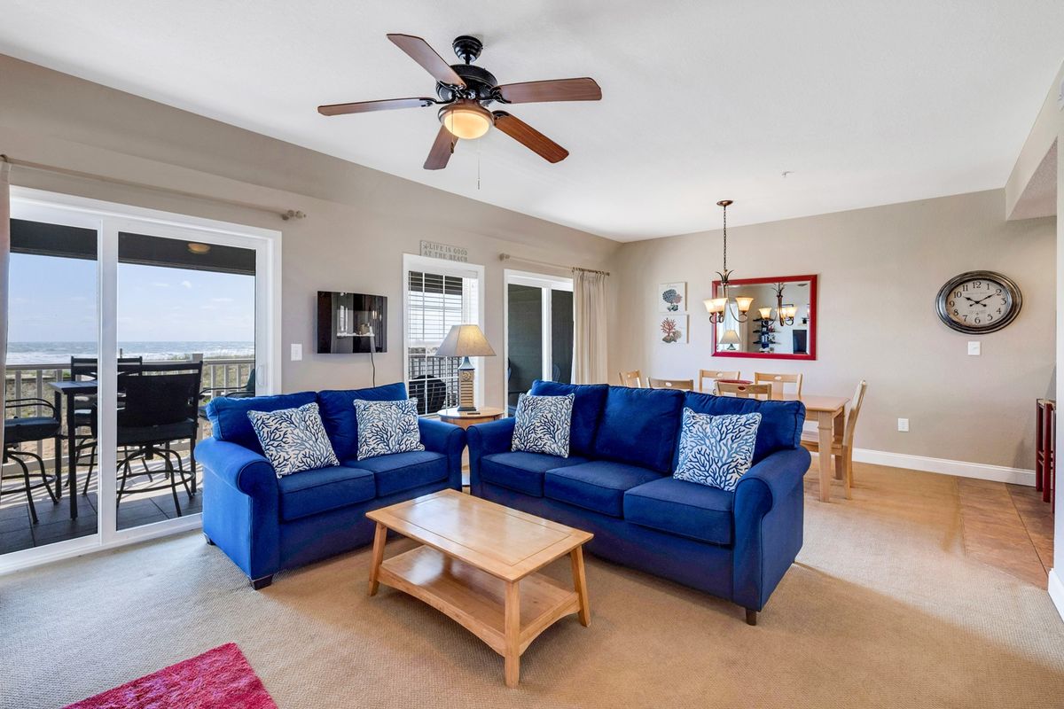 View Of Living Room, Dining Area
