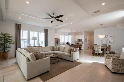 Living, Dining, Kitchen